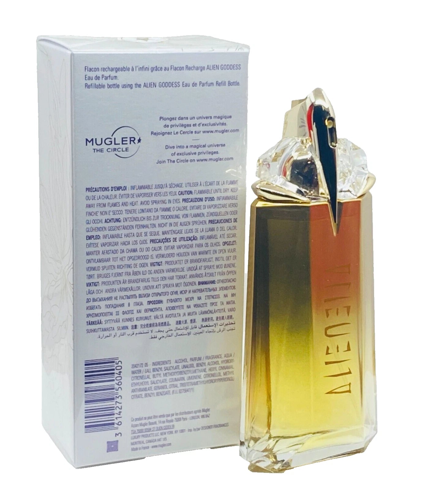 Mugler ALIEN Goddess Eau de Parfum SPRAY Women 3 oz New In Box