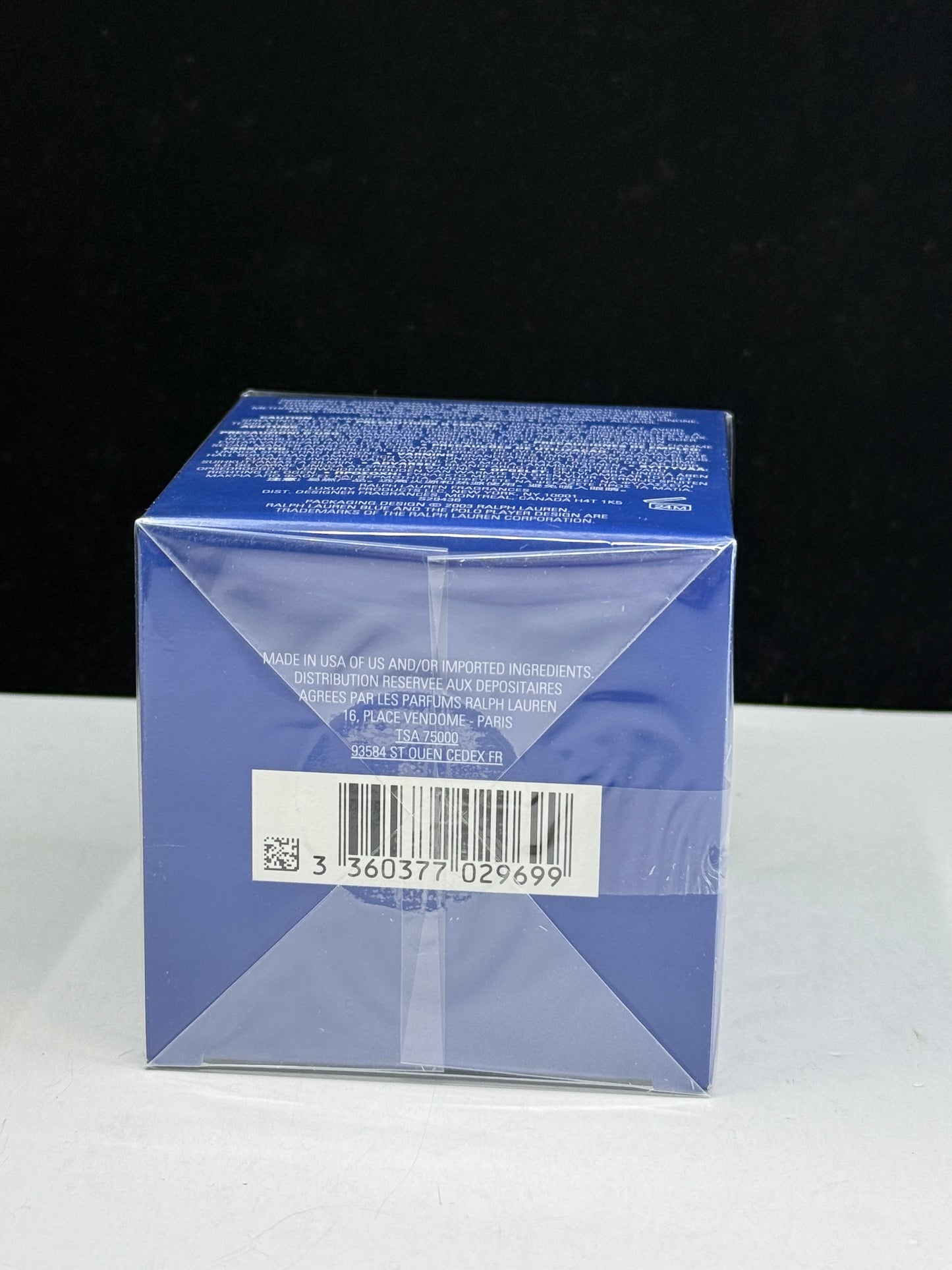 Ralph Lauren Blue Eau De Toilette Spray 4.2 oz 125ml New In Box