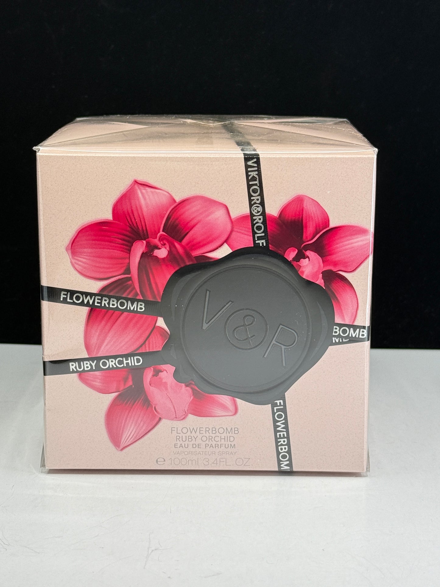 Flowerbomb Ruby Orchid 3.4 oz Eau De Parfum Spray by Viktor & Rolf New In Box