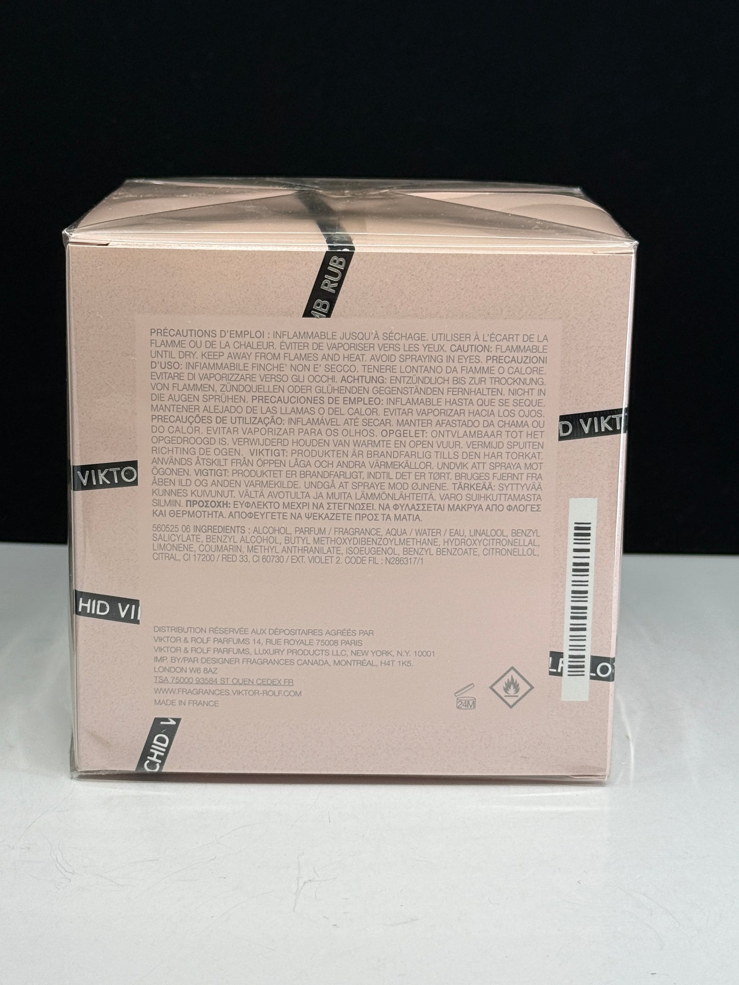 Flowerbomb Ruby Orchid 3.4 oz Eau De Parfum Spray by Viktor & Rolf New In Box