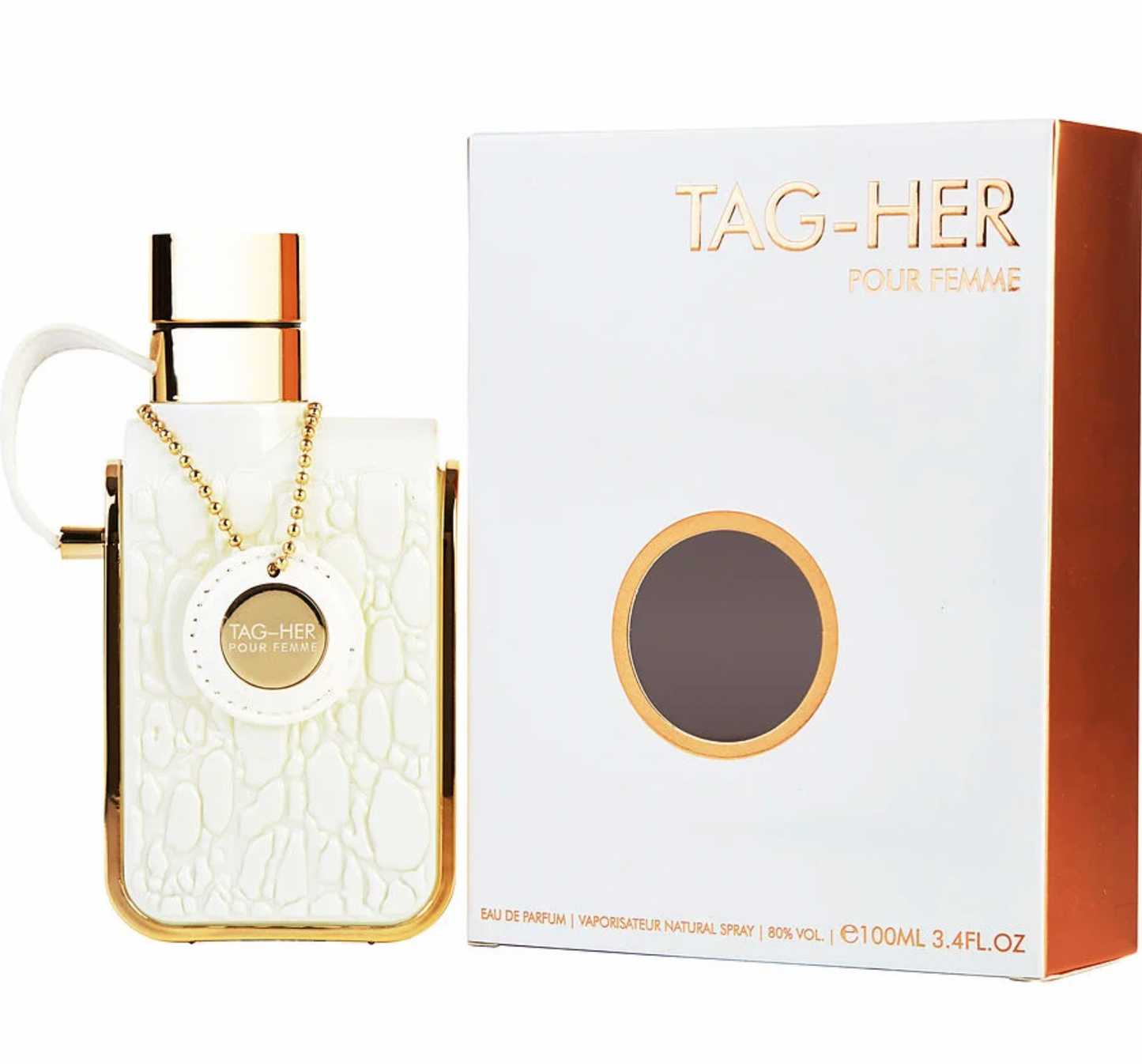 Armaf Tag Herwomen Eau De Parfum Spray 3.4 oz New In Box