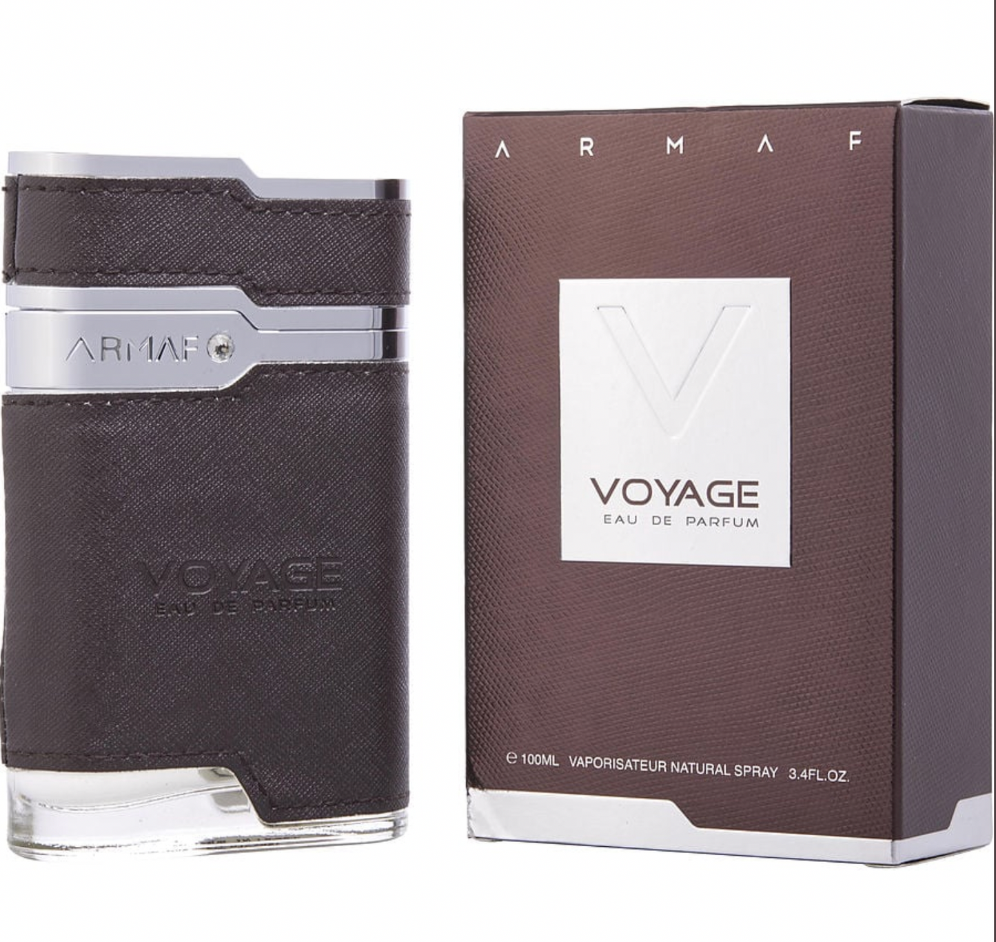 Armaf Voyage Brown men Eau De Parfum Spray 3.4 oz New In Box