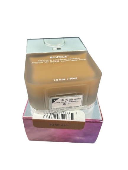 Bounce beauty blender liquid whip long wear foundation #4.10 - 1oz - NIB