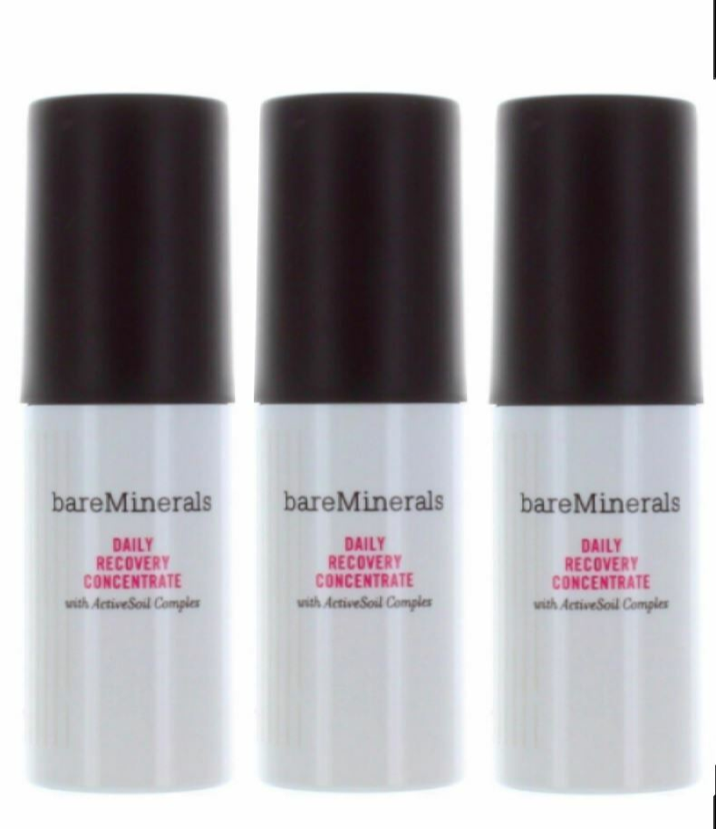 BareMinerals Daily Recovery Concentrate 2 oz/60 ml- (LOT OF 3)