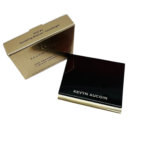 Kevyn Aucoin The creamy glow Duo #4(SculptingMedium/Candlelight) - 0.16oz- NIB