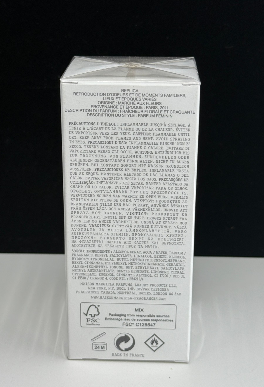 Maison Margiela Replica Flower Market EDT Spray 3.4 oz DISCONTINUED