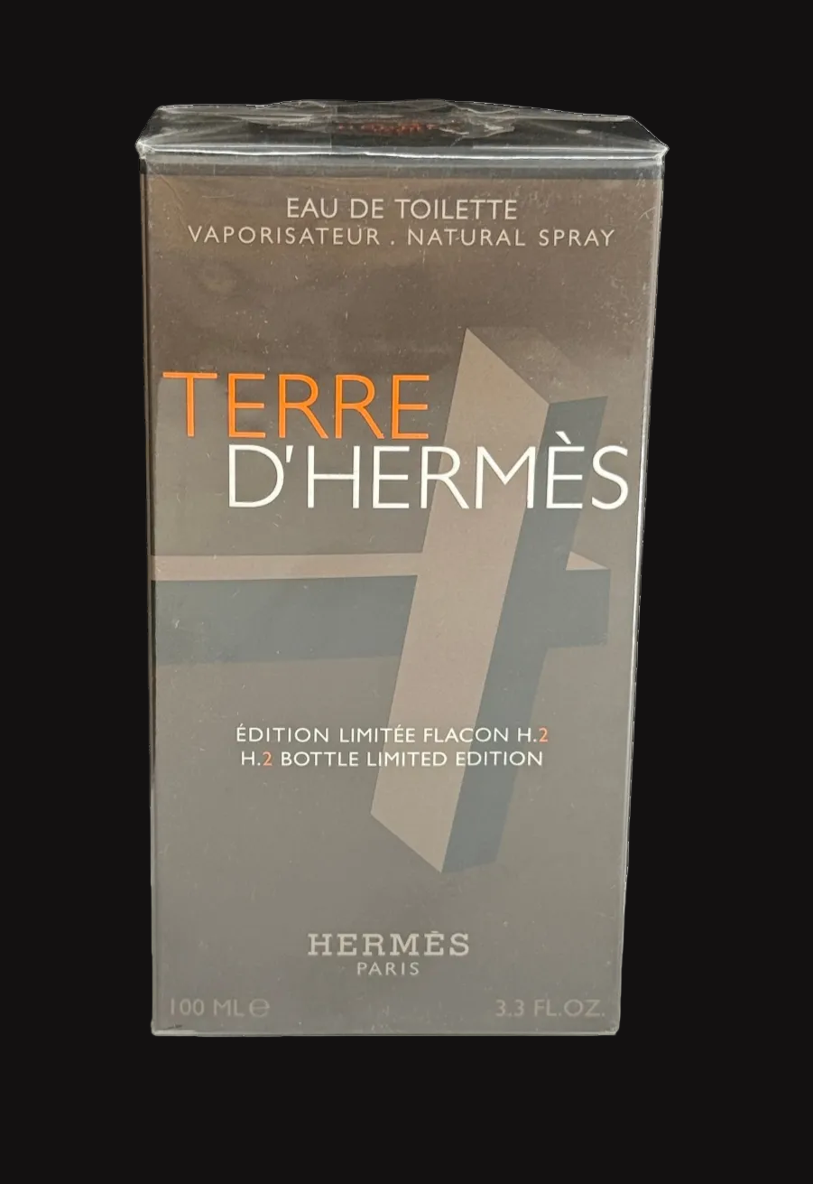 NEW Hermes Terre D'Hermes EDT H.2 Limited Edition 3.3 oz (Vintage)