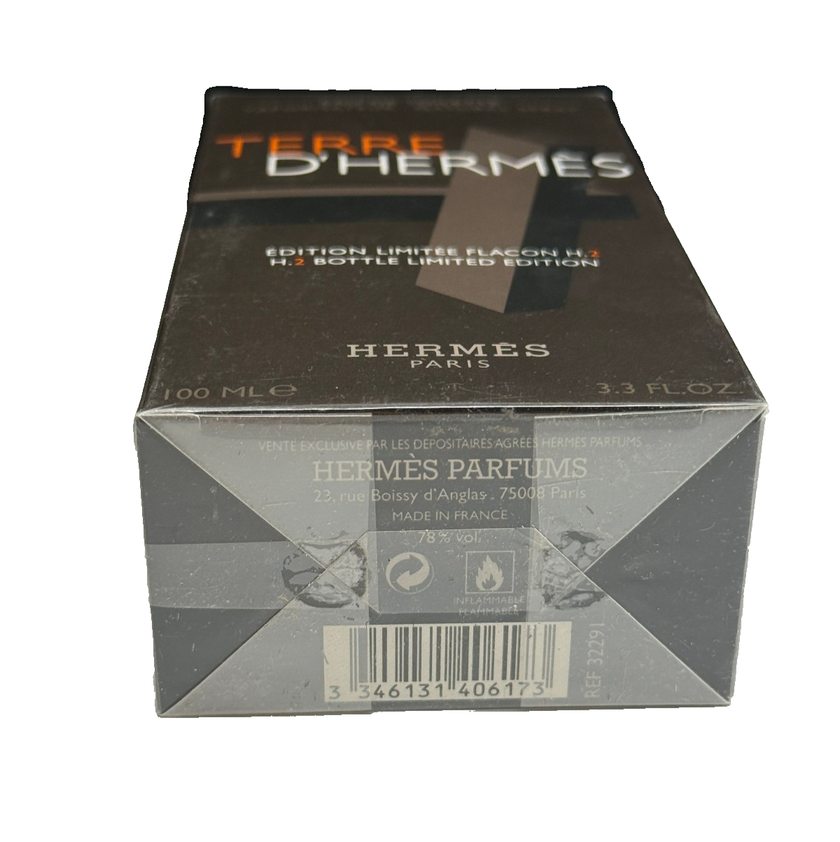 NEW Hermes Terre D'Hermes EDT H.2 Limited Edition 3.3 oz (Vintage)