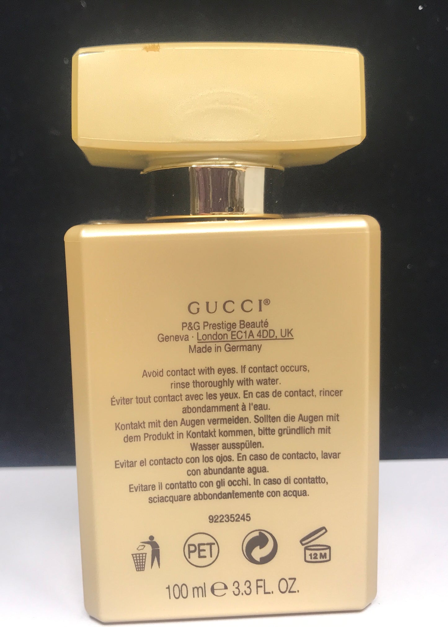 Gucci  premiere shower gel 3.3 oz.