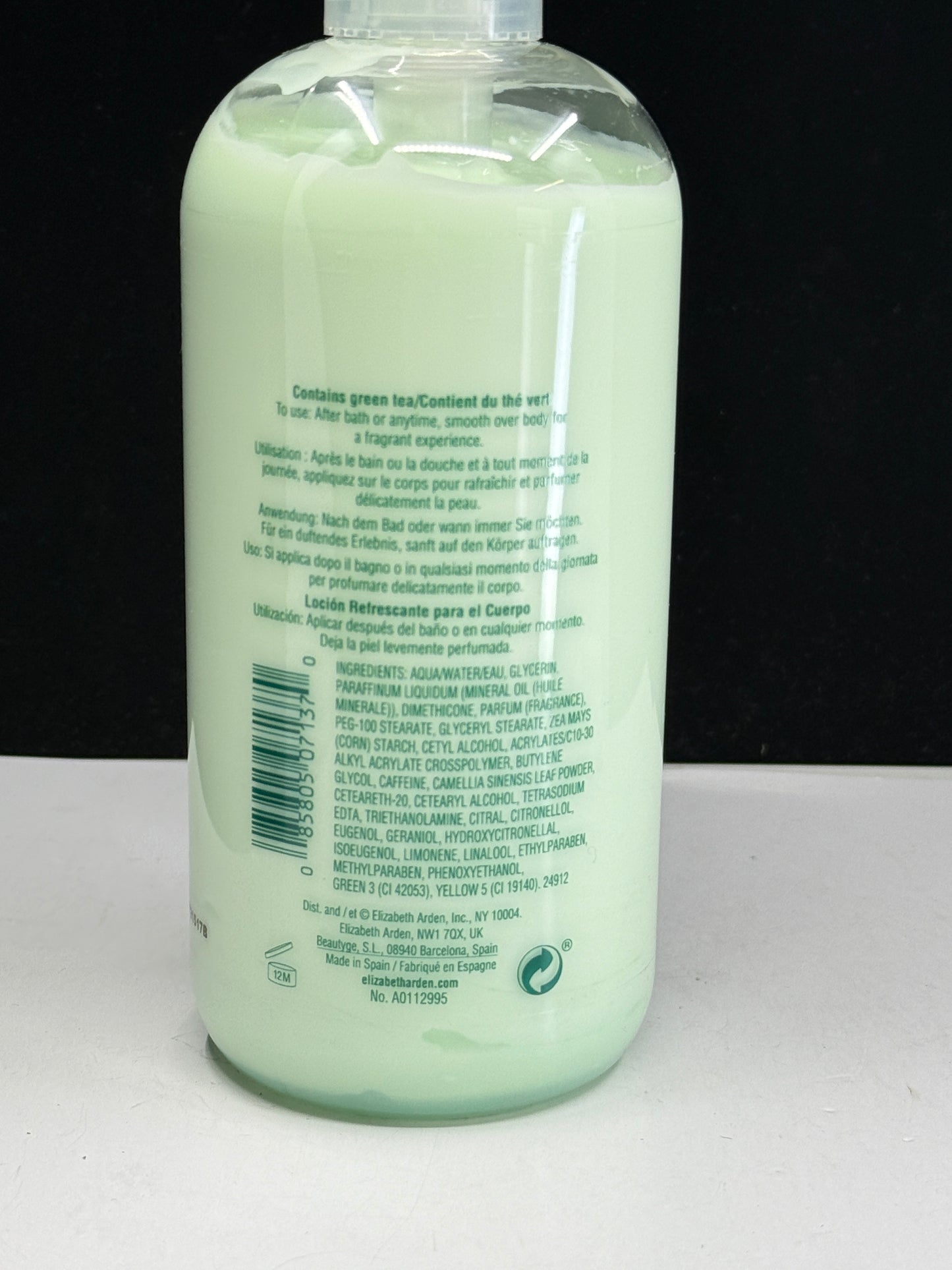 Elizabeth Arden Green Tea Refreshing body lotion 16.8oz NEW
