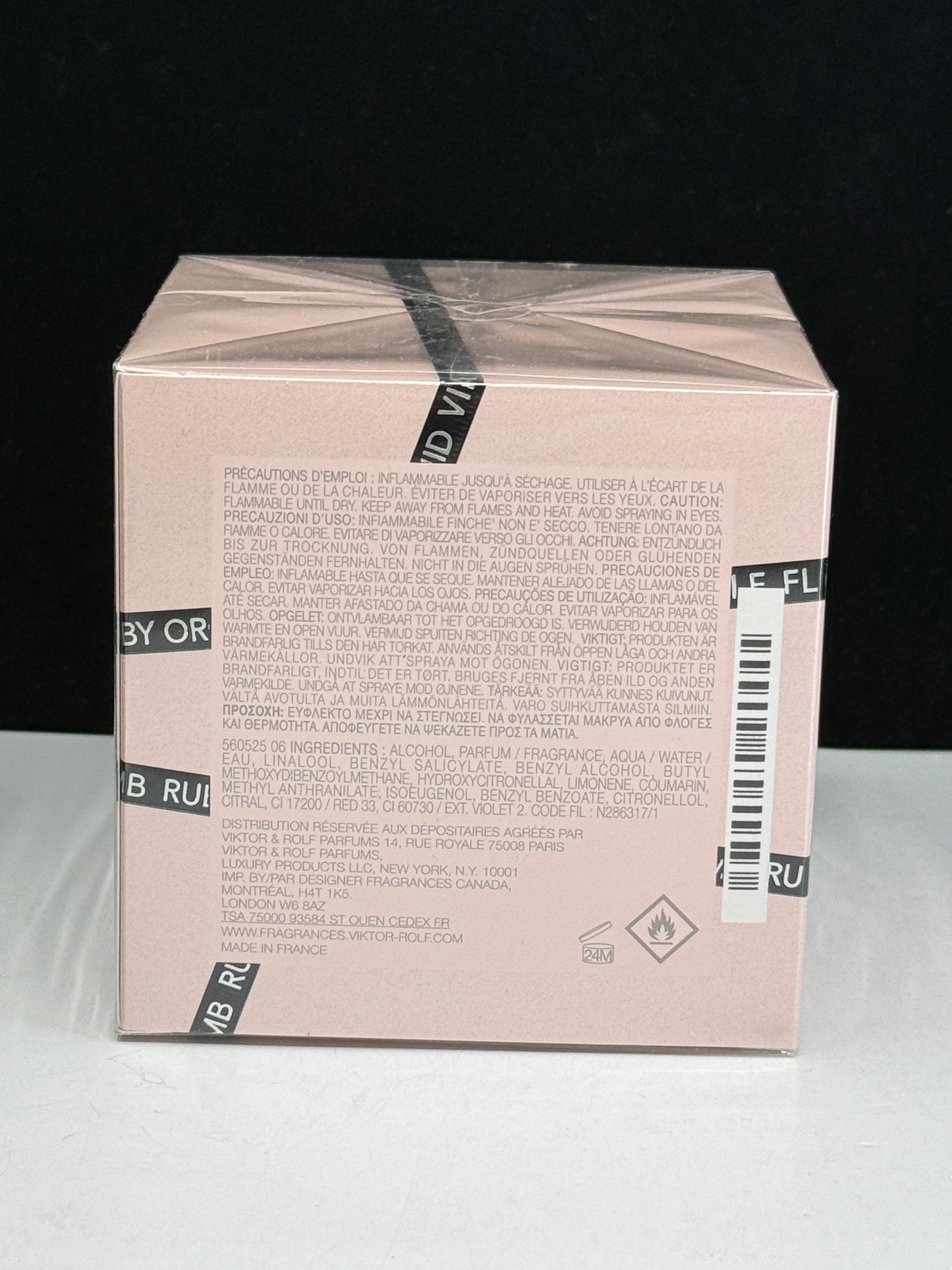 Viktor Rolf Flower bomb Ruby Orchid Eau De Parfum Spray 1 oz New In Box