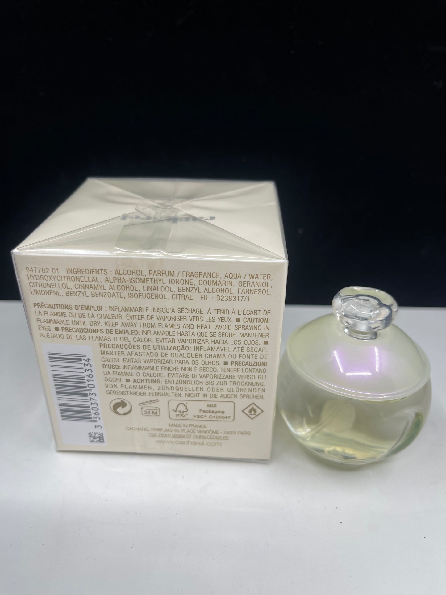 Noa Cacharel Eau de Toilette 1 oz 30 ml New *Box Not Perfect