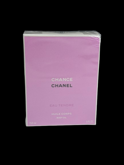 NEW Chance Chanel Eau Tendre Body Oil 5 oz *Damaged Box