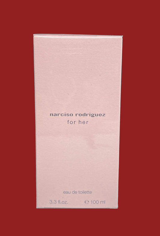 NARCISO RODRIGUEZ FOR HER EAU  De Toilette 3.3 oz. Spray.