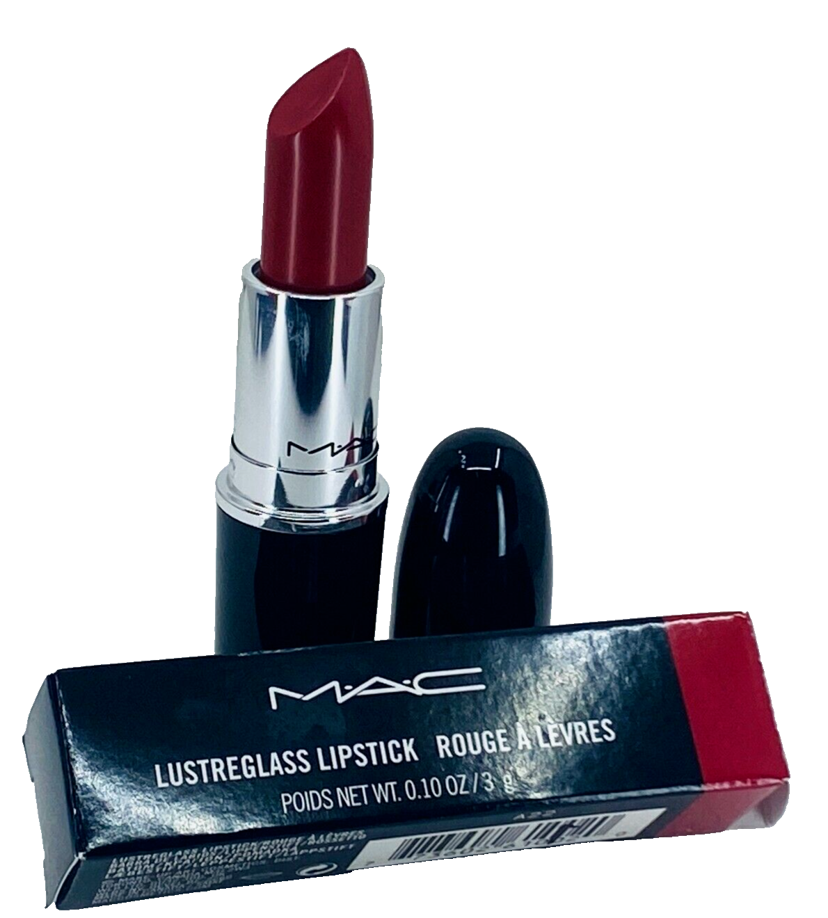 MAC Lustreglass Lipstick #510 LADY BUG  0.10 oz  New In Box