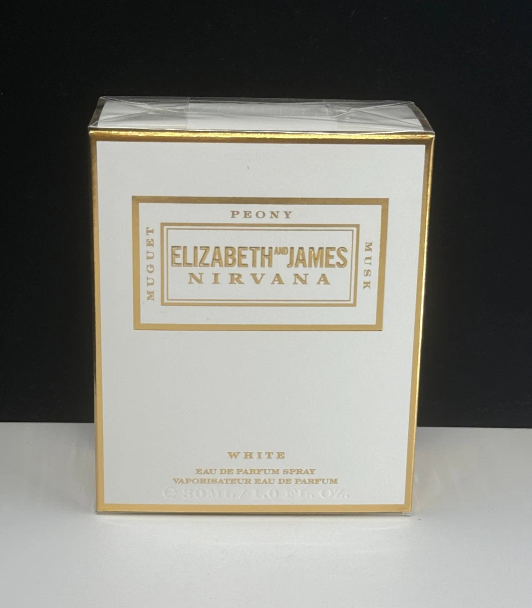 Nirvana White by Elizabeth and James EDP Spray for Women 1 oz New In Box