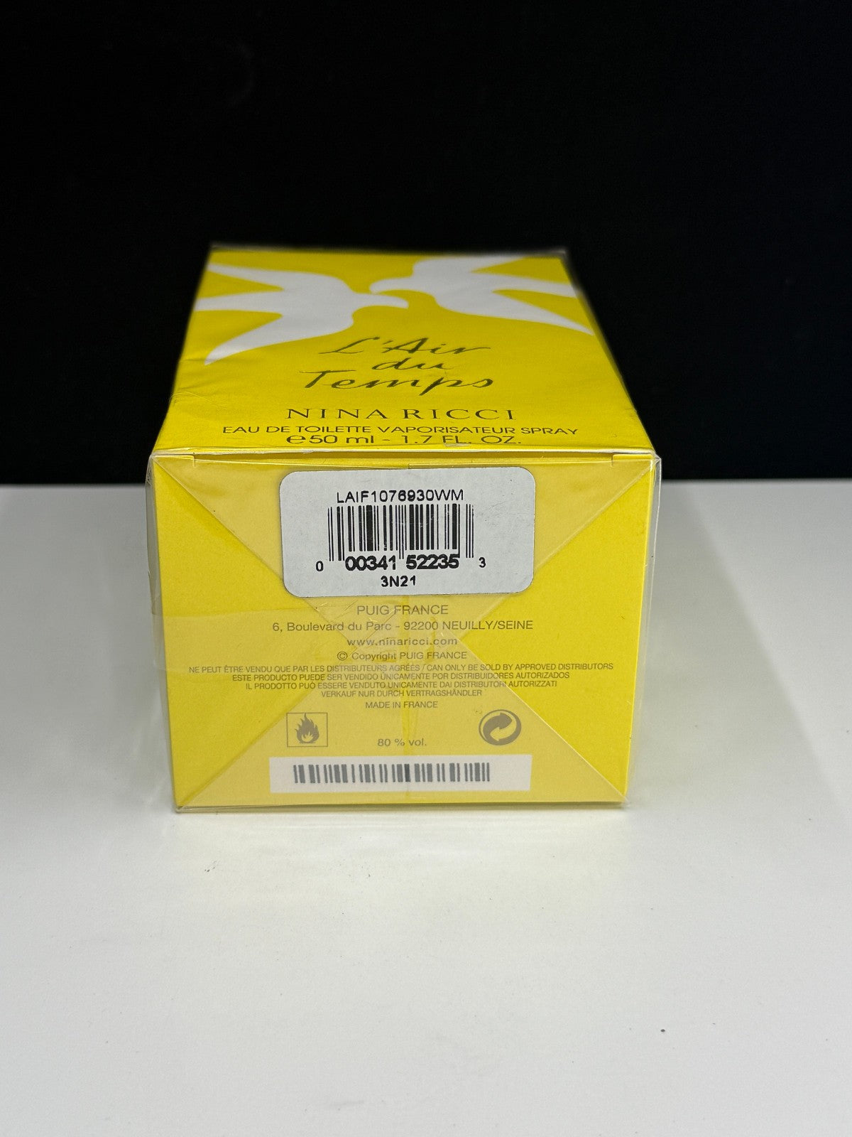 NINA RICCI L'Air Du Temps EDT Vaporisateur Spray 1.7 oz *Check Description