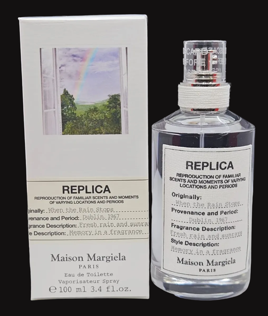 Replica When The Rain Stops By Maison Margiela EDT Spray 3.4oz New In Box