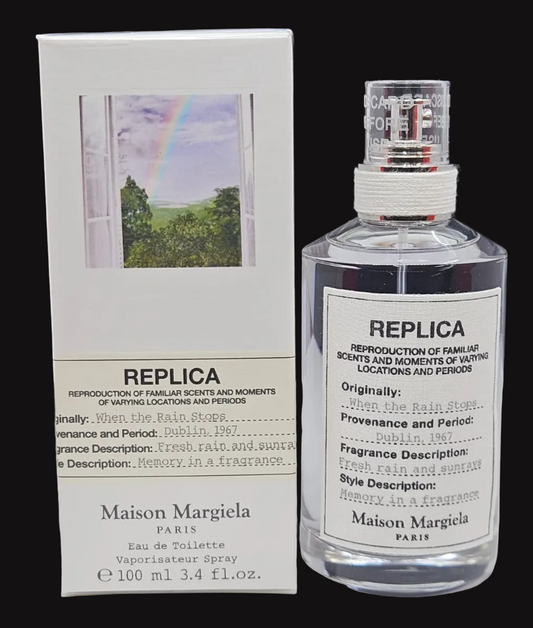 Replica When The Rain Stops By Maison Margiela EDT Spray 3.4oz New In Box