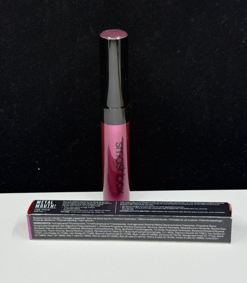 Smashbox Be Legendary Liquid Metal #FOILED BRAT Liquid Lip 0.27 oz NIB