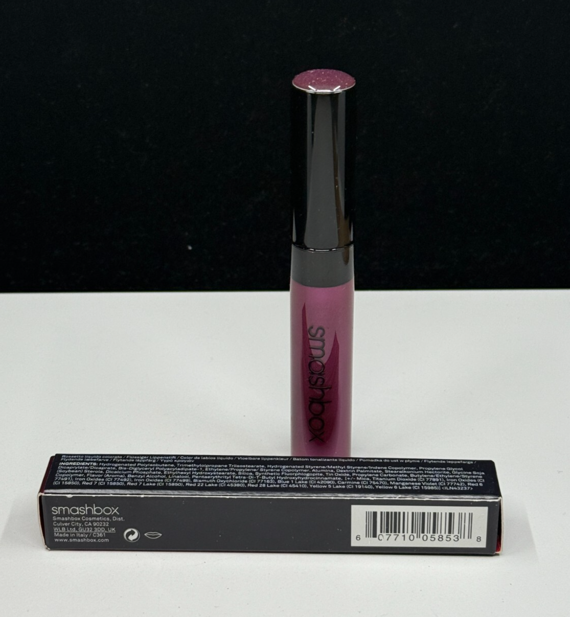 Smashbox Be Legendary Liquid Metal #FOILED BRAT Liquid Lip 0.27 oz NIB