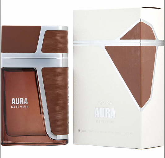Armaf Aura men Eau De Parfum Spray 3.4 oz New In Box