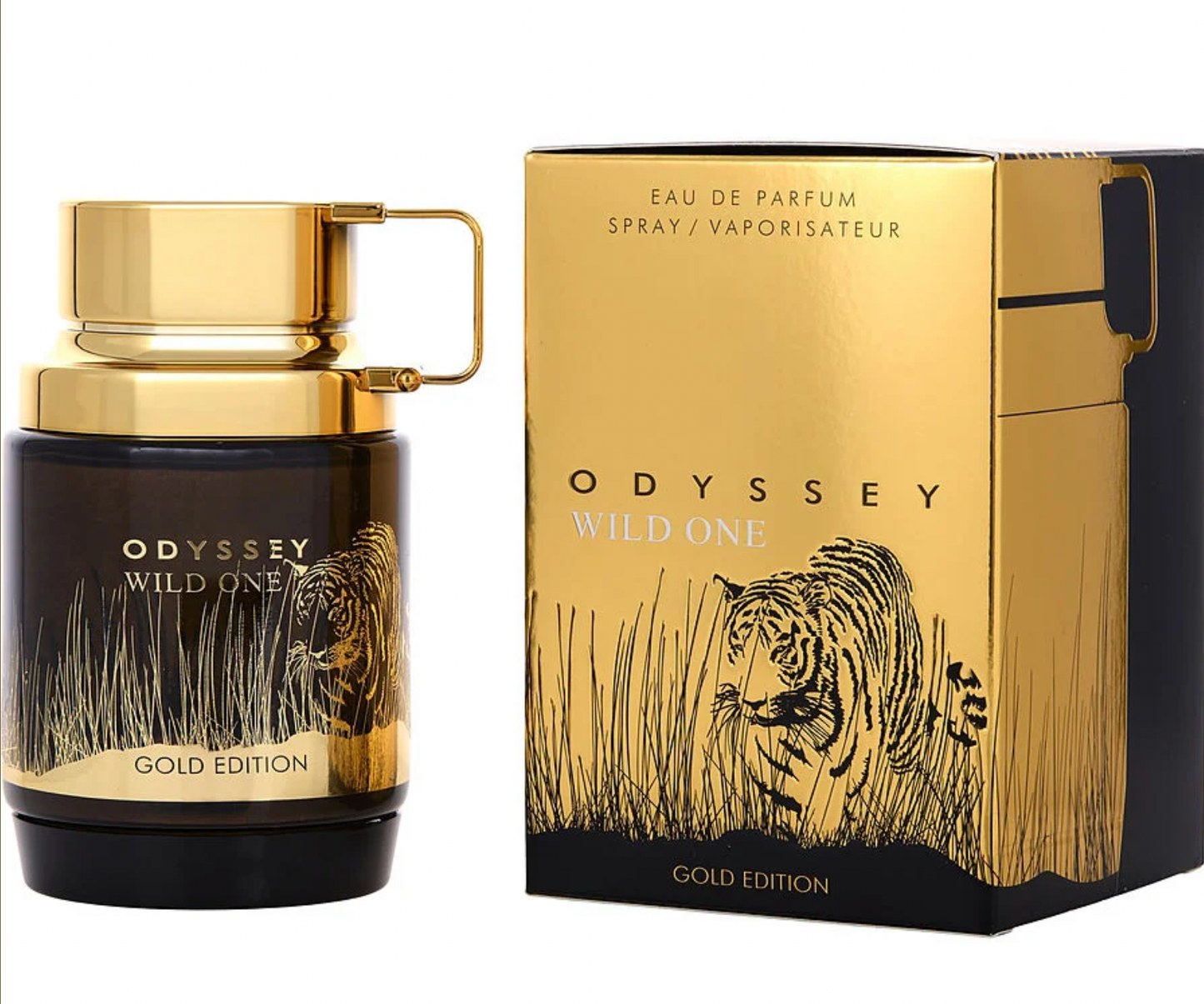 Armaf Odyssey Wild One men Eau De Parfum Spray (Gold Edition) 3.4 oz