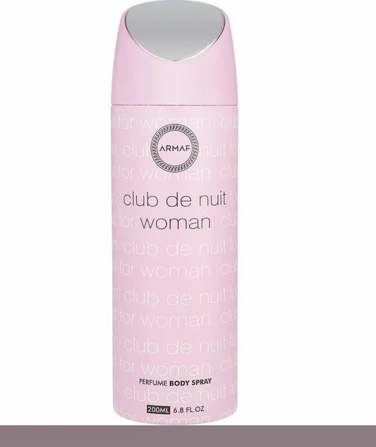 Armaf Club De Nuitwomen Body Spray 6.8 oz New In Box