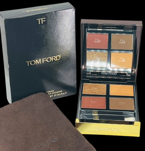 Tom Ford Eye Color Quad 26 Leopard Sun 0.31 oz New In Box