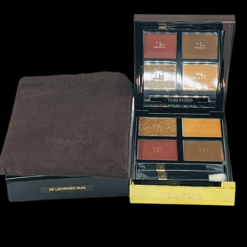 Tom Ford Eye Color Quad 26 Leopard Sun 0.31 oz New In Box