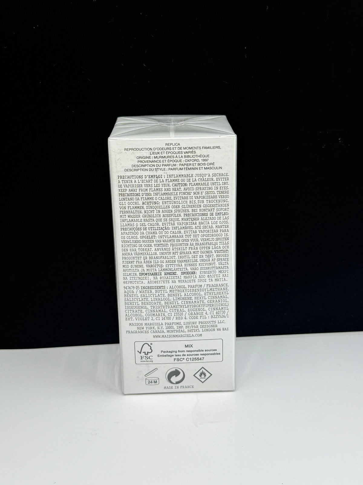 Replica Whispers in the Library by Maison Margiela EDT Spray 3.4 oz New In Box