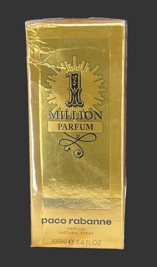 Paco Rabanne 1 Million Parfum Spray 3.4 oz/100 ml NEW *Check Description
