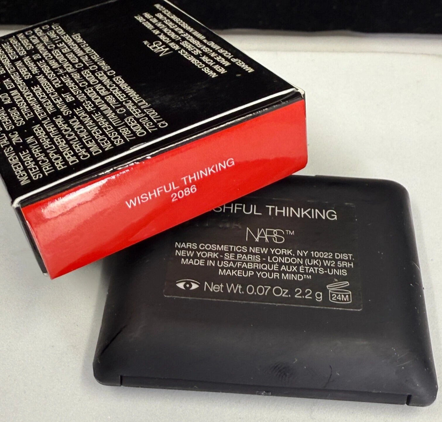 NARS Guy Bourdin Cinematic Eyeshadow Wishful Thinking 2086  0.07 (Metallic Blue)